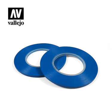 Vallejo Hobby Tools T07009 Flexible Masking Tape 3mm x 18m